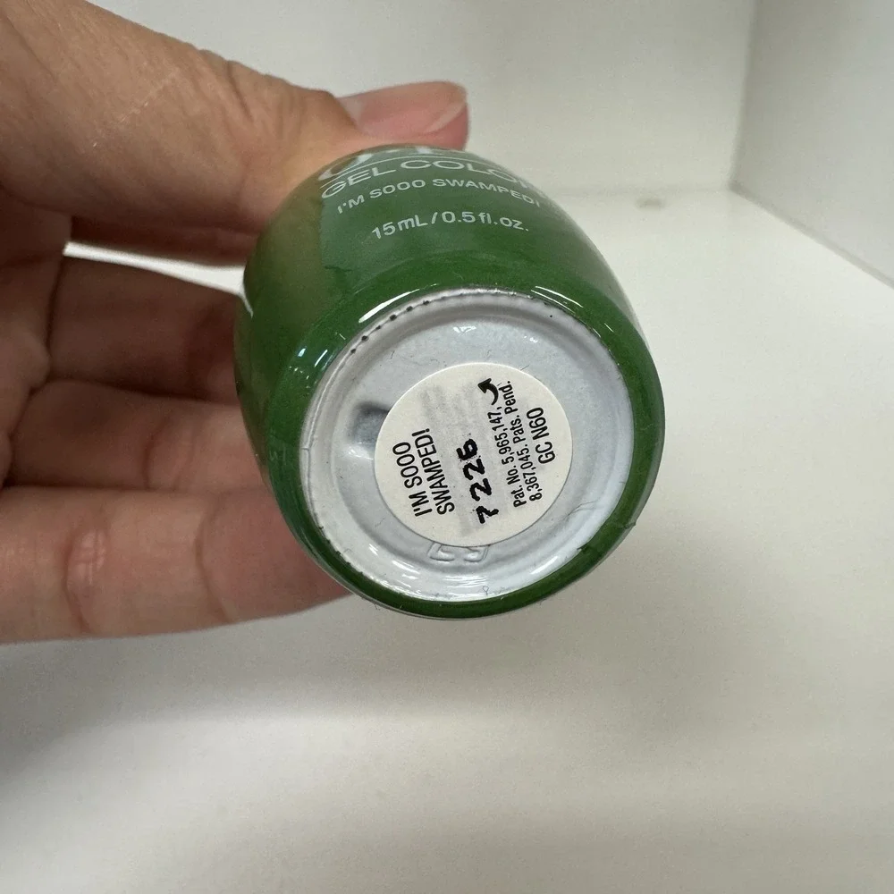 OPI Gel Soak OffNail Polish Lacquer GC N60 I'm Sooo Swamped! 0.5 Oz
